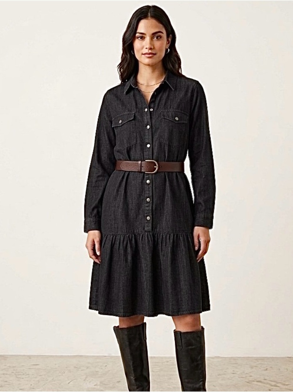 Ruti The Denim Shirt Dress